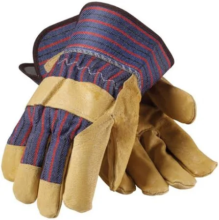 LEATHER PALM GLOVE BROWN 1DZ