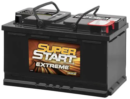 Super Start Extreme Standard Flooded Top Post Battery Group Size 94R H7