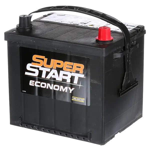 Super Start Economy Standard Flooded Top Post Battery Group Size 26R