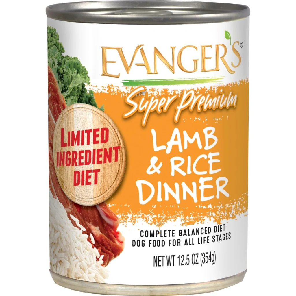 EVANGERS PREMium LAMB & RICE 12.8OZ