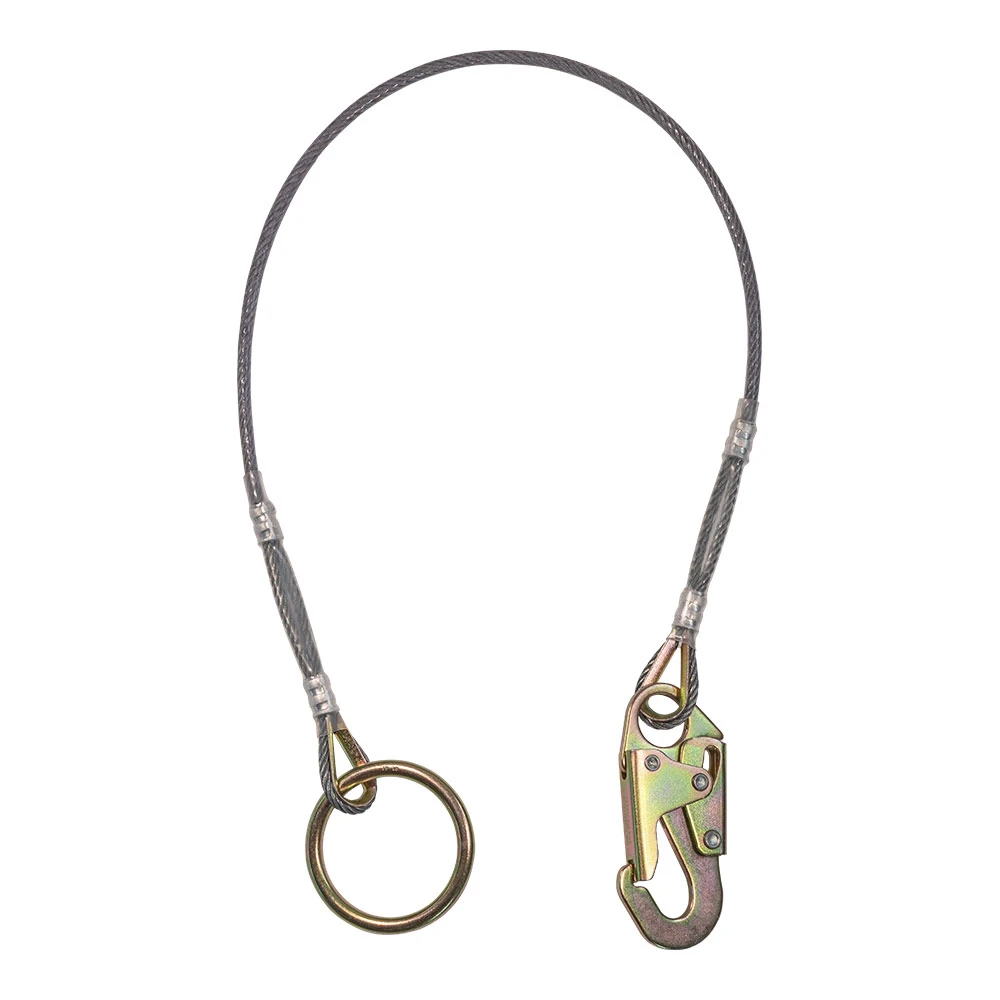 PALMER SAFETY ANCHOR CABLE WITH RING & HOOK 6ft CROSS ARM