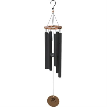 34" MODern FARMhouse COPper BLack WIND CHIME
