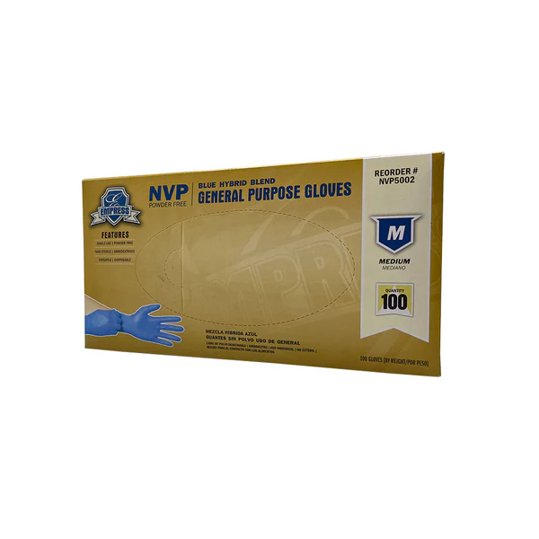 Empress NVP Blue Hybrid Glove Medium 10 / 100 cs
