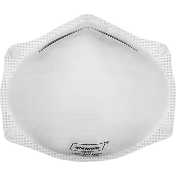 IRONWEAR N95 DISPOSABLE PARTICULATE RESPIRATOR 1BX