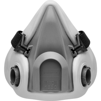 IRONWEAR HALF FACE REPIRATOR MASK - MEDIUM