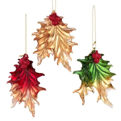HOLLY LEAF ORN