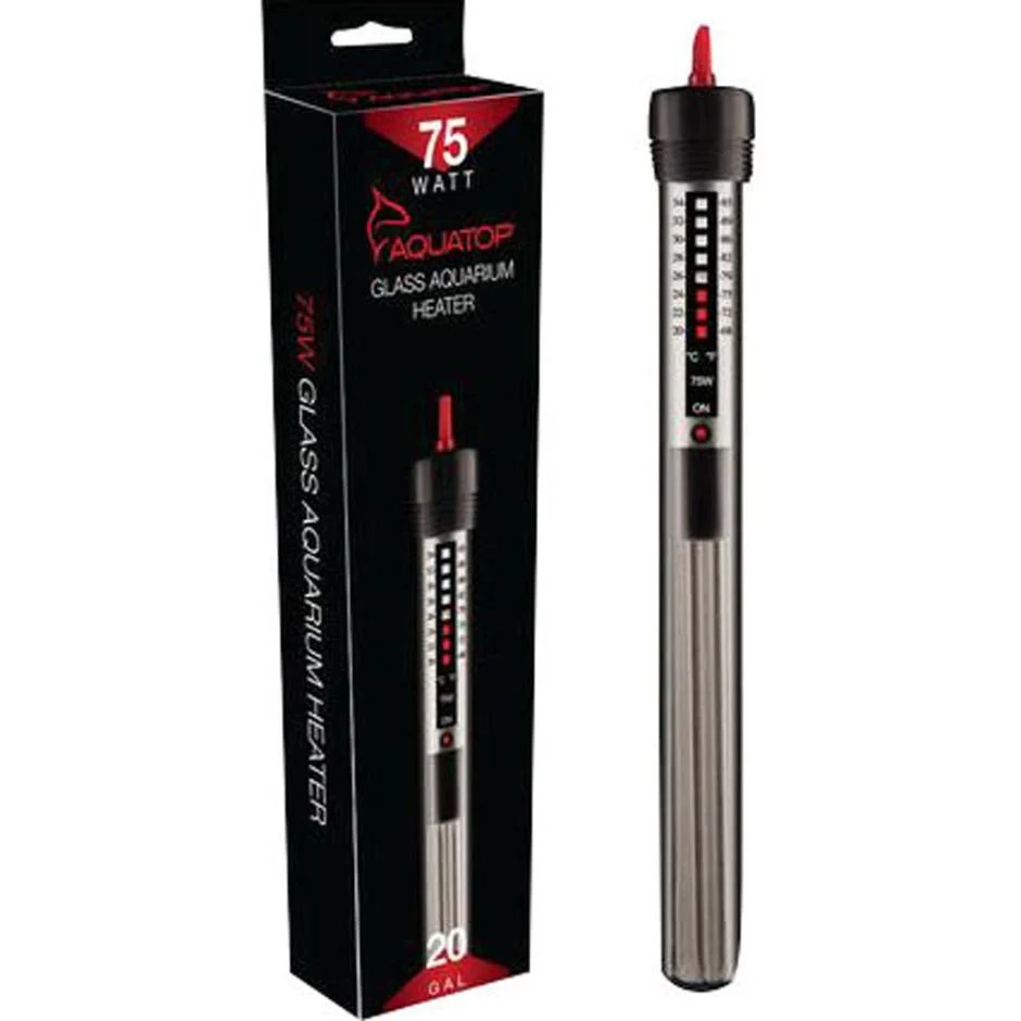Aquatop SUBmersible HEATER GLASS 75WATTS
