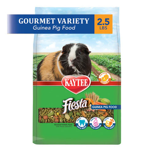 Kaytee Fiesta Gourmet Guinea Pig Food, 2.5lb