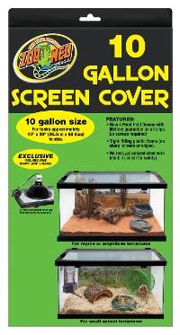 ZOO Med SCReeN CoVeR W/ CLaMP 10G