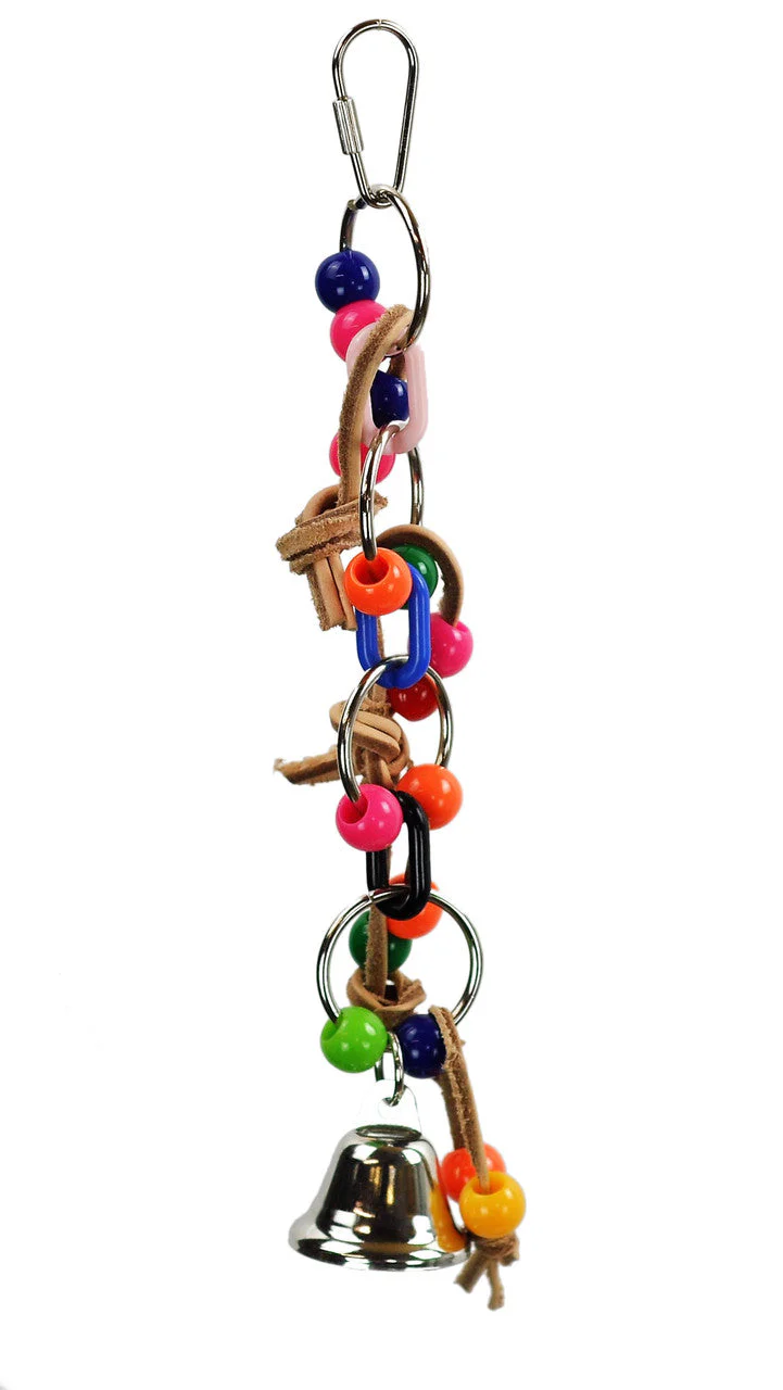A&E PLAStIC CHAIN & BALL BIRD TOY