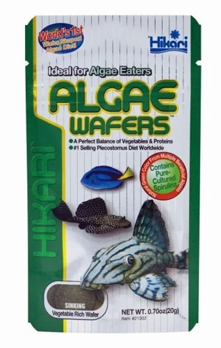 Tropical Algae Wafers Fish Food 7 Ounces For Plecostomus And Algae Eaters
