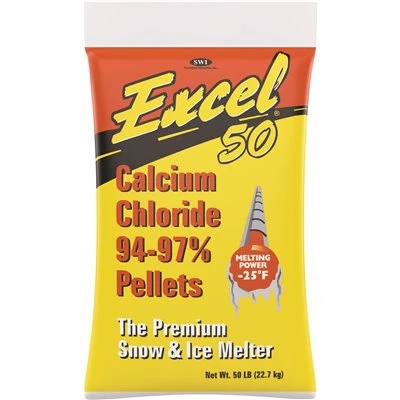 Excel Calcium Chloride Ice Melt 50lb
