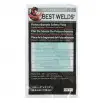 BEST WELDS Safety Plate, 2 in x 4-1/4 in, Polycarbonate, Clear
