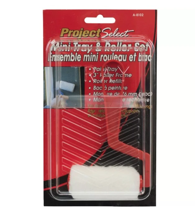 Linzer Project Select Trim Roller Kit (3-Piece)