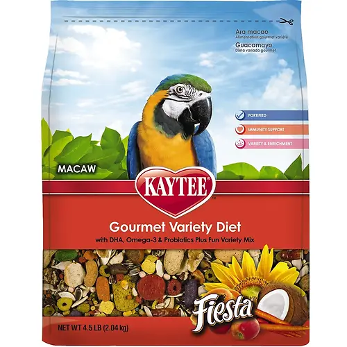Fiesta Gourmet Macaw Food, 4.5 Pound Bag - Model 100032250