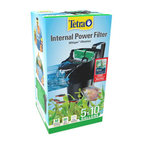 Tetra Whisper Internal Power Filter 10i 5-10gal
