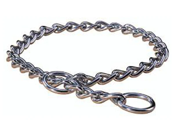 28 Inch Heavy Duty Choke Chain Dog Collar For Training And Control