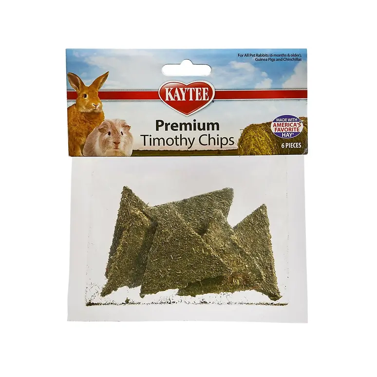 Timothy Chips Treats For Small Animals - 6 Count