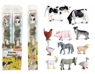 TOY FARM ANIMAL 6PC