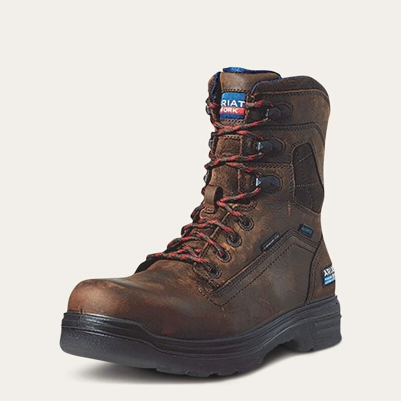 Turbo 8" USA Assembled Waterproof Carbon Toe Work Boot SIZE 10EE