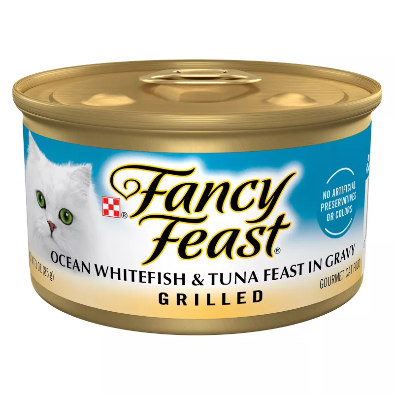 Cat Food, Grilled Ocean Whitefish, 3 oz. Can