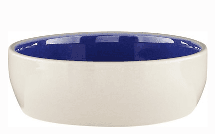 Cat and Reptile Crock Dish, 5 Inch Diameter, Durable Ceramic Feeding Bowl