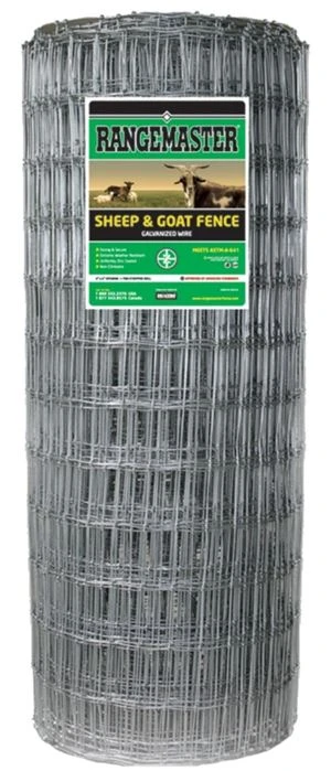 Deacero Sheep and Goat Fence 100 ft L x 48 in H 4 x 4" Zinc Plated