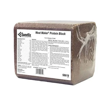 Sweetlix Meat Maker Goat Protein Block 25lb