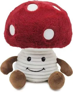 Plush Stuffed Animal Mushroom - Multicolored, 9.5 In Height, Model Cp-mus-1