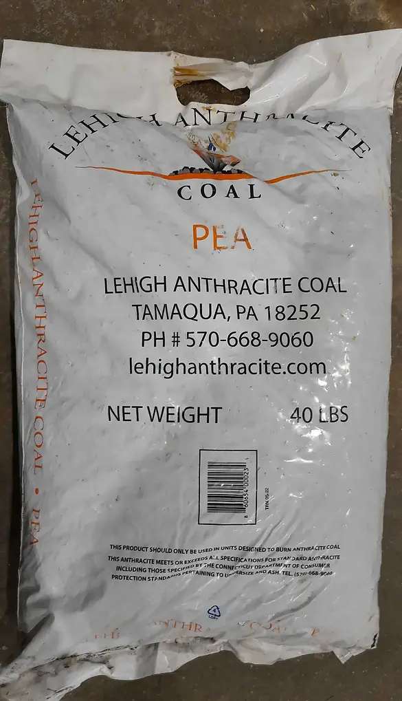 ANTRACITE PEA SIZE COAL 40#-ST