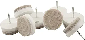 Waxman Polypropylene Non-Swivel Furniture Furniture Glides