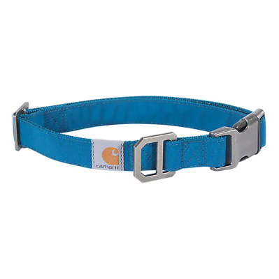 CARHARTT NYLON DOG COLLAR BLUE