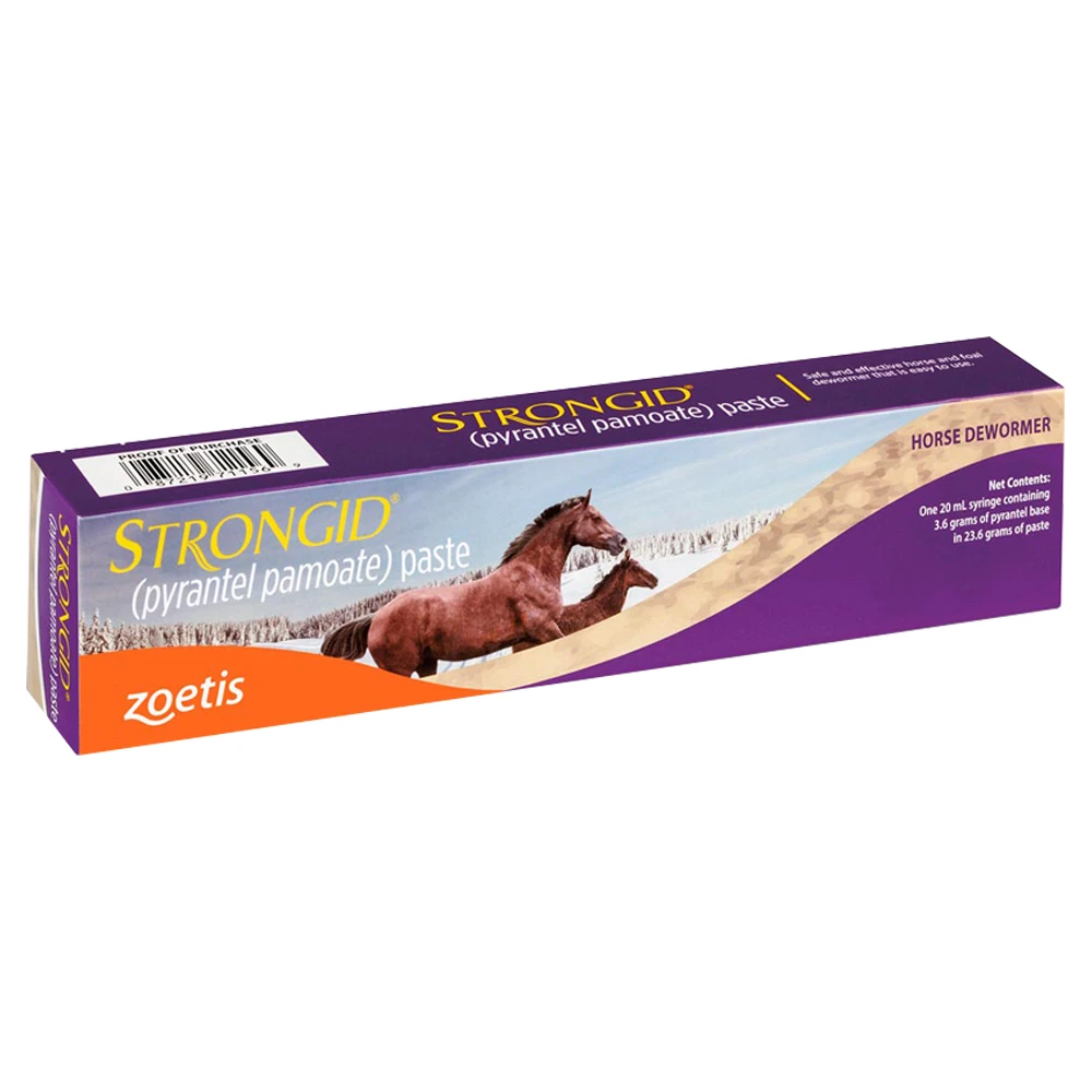 Strongid 2X De-Wormer For Horse 20ml
