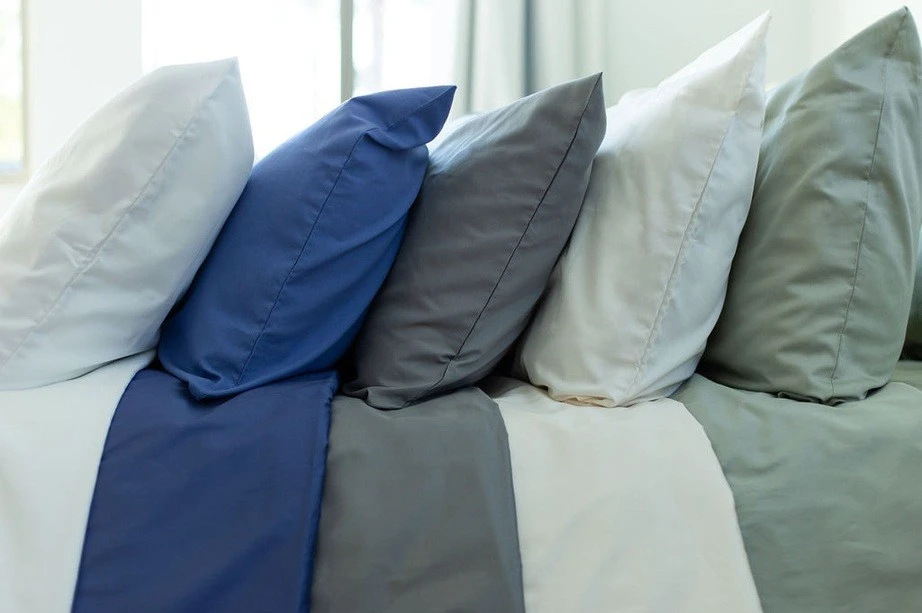 DREAMCOMFORT STADRY GRAY SHEET SET QUEEN SIZE