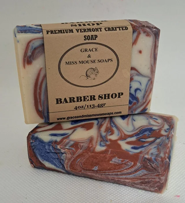 BARBER SHOP 4 OZ SOAP