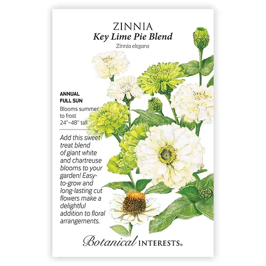 BOTAN ZINNIA KEY LIME PIE MIX