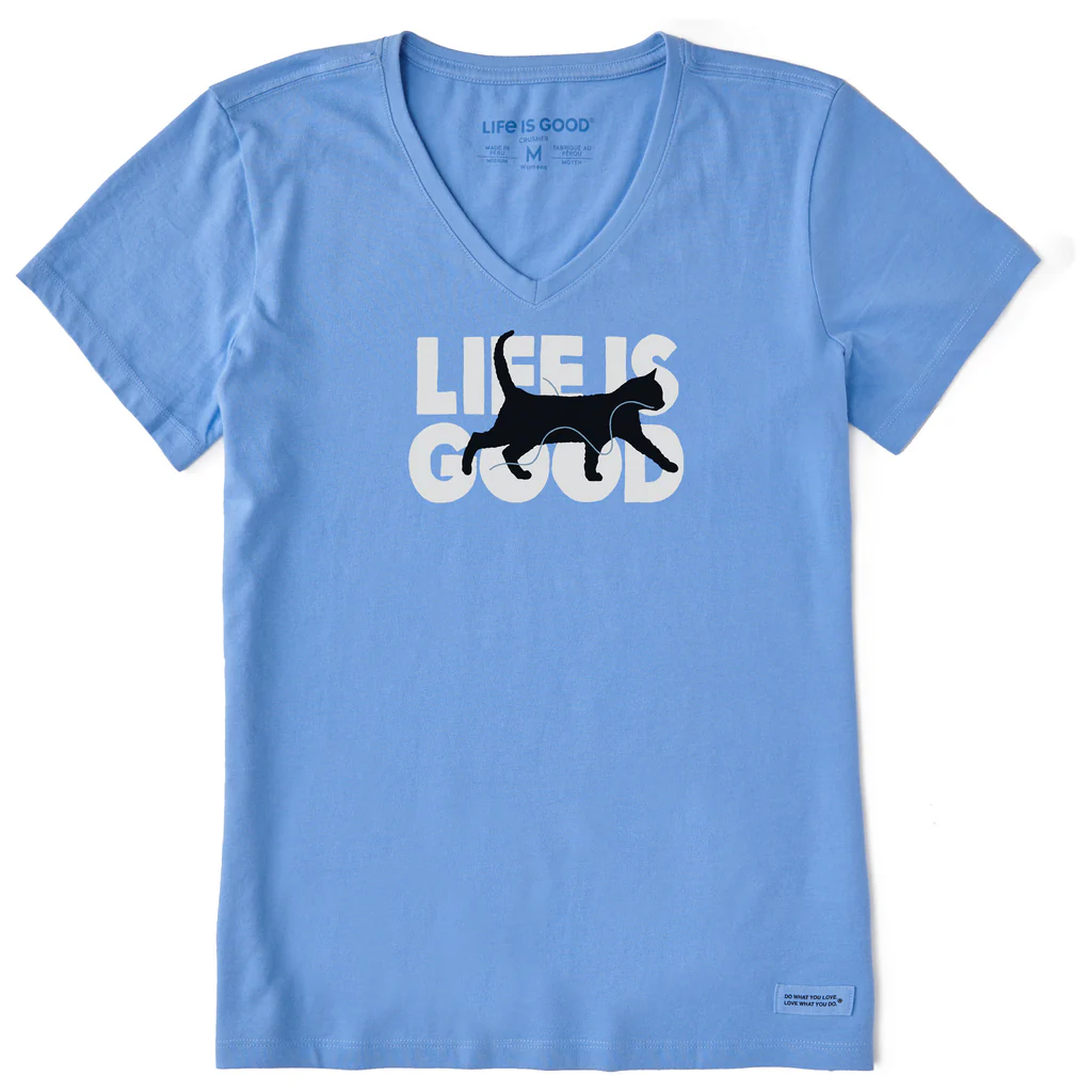 LIG CAT SS T CORNFLOWER BLUE