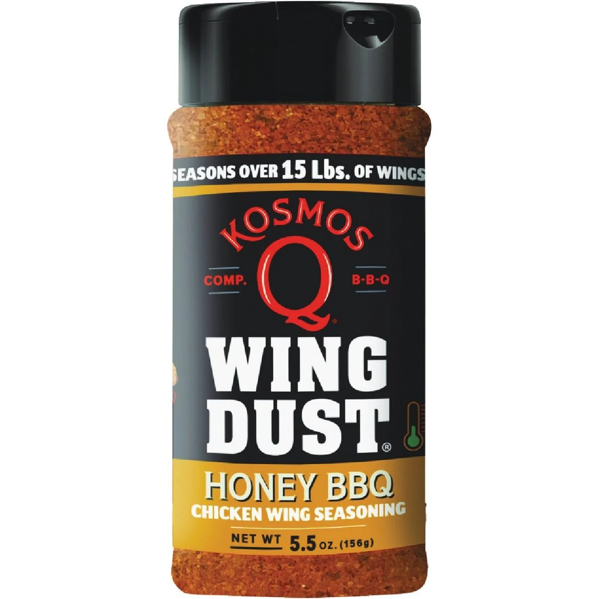 Wing Dust Honey Barbecue Seasoning 6 Oz - Perfect For Wings And More