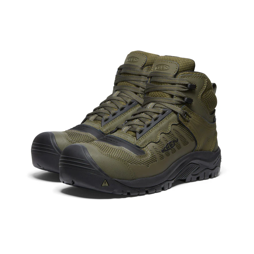 RENO MID KBF DARK OLIVE/BLK WIDE