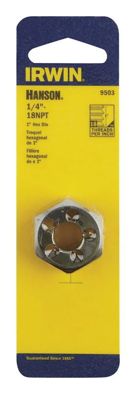 20799 1 Inch 0.25-18 Npt Hexagon Pipe Dies
