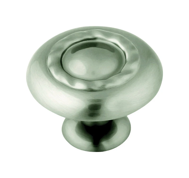 Round Cabinet Knob 1-1/4 in. D 1-1/16 in. Satin CHROME 1 pk
