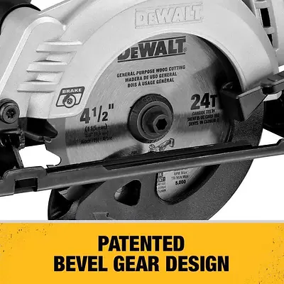Cordless 20-Volt Brushless Motor Circular Saw 4.5-Inch Blade, Tool Only