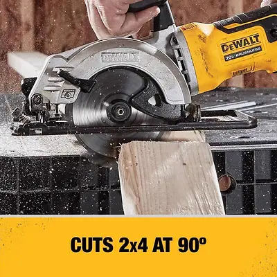 Cordless 20-Volt Brushless Motor Circular Saw 4.5-Inch Blade, Tool Only