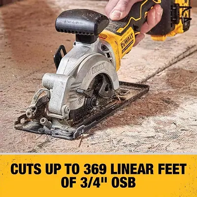 Cordless 20-Volt Brushless Motor Circular Saw 4.5-Inch Blade, Tool Only
