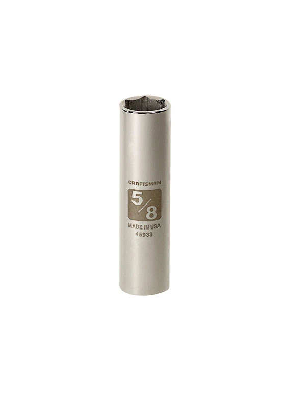 5/8 In. X 1/2 In. Drive Sae 6 Point Deep Socket - 1 Piece