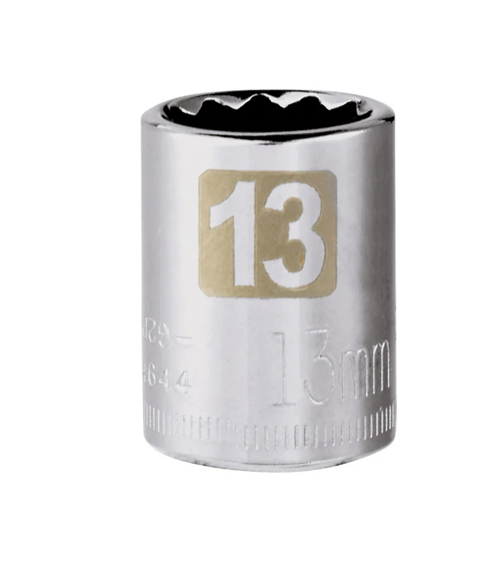 13 Mm X 3/8 In. Drive Metric 12 Point Standard Socket