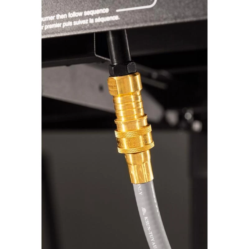Natural Gas Conversion Kit With 10 Ft. Hose And Quick Connect Fitting
