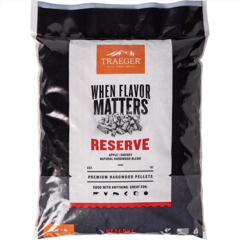20lb Reserve Blend Wood Pellets For Barbecue Grills - Oak, Cherry, Apple