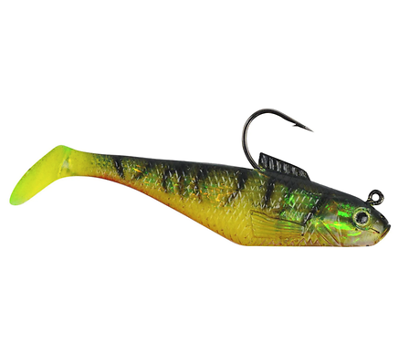 Berkley Powerbait Swim Shad Fishing Lure, 3-inch, Firetiger Color