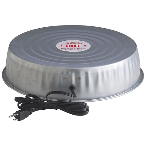Poultry Electric Heater Base For Chick Waterer - Ideal For Cold Weather